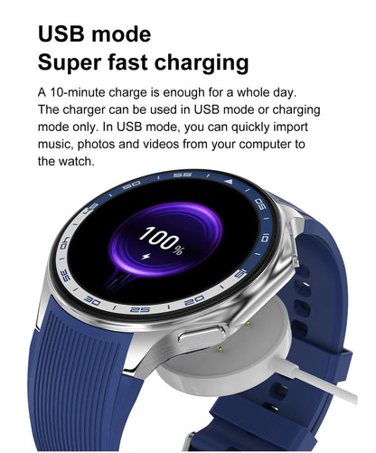 2025 New For OPPO Watch X High-End Business Watch Men 32Gb Memory Video Playback Smart Watch Sports Fitness Waterproof Bracelet