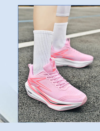 Running Shoes Carbon Plate Specialty Marathon Men's Sports Breathable Lightweight Women's Comfortable Athletic Non-slip Sneakers