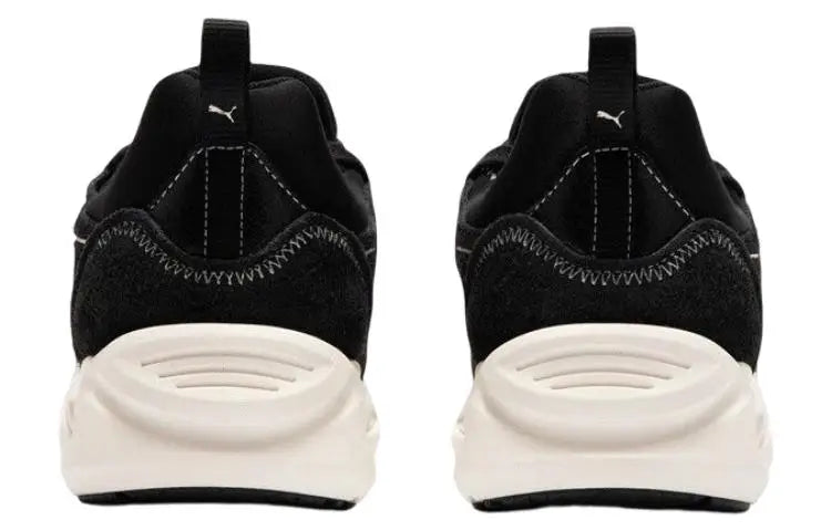 Puma Trc Blaze, chaussures de ville confortables et polyvalentes, modèle bas, chaussures de loisirs, chaussures décontractées, noires, 390153-02.
