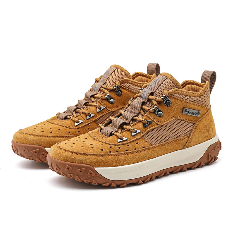 2025 Autumn High-quality Mens Casual Shoes Versatile Trendy Outdoor Wear-resistant Hiking Shoes Lightweight Soft Sports Shoes