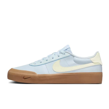 Nike Court Shot: Bequeme, vielseitige Low-Top-Sneaker für Herren mit dünner Sohle, rutschfest und strapazierfähig, blau IB2316-400
