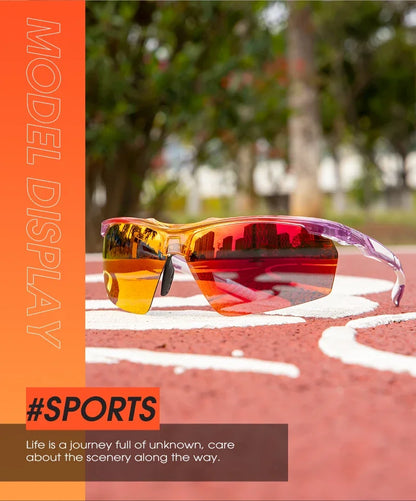 Ochelari de ciclism polarizați SCVCN, ochelari de soare pentru alergare, protecție UV, ochelari pentru ciclism sportiv, MTB, bicicletă de șosea, ochelari pentru femei, ochelari de protecție pentru ciclism