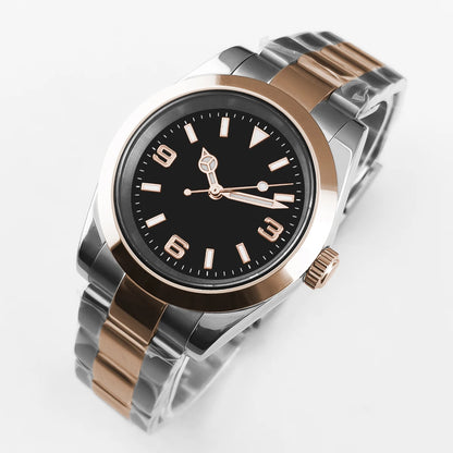 Custom Logo Luxury NH35 Watch for Women Men Watches 36MM/39MM Automatic Mechanical Wristwatches Sapphire Lume 10Bar Dive Reloj
