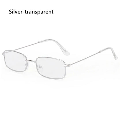 Fashion Small Rectangle Sunglasses Men Women Vintage Square Driving Sun Glasses Luxury Brand Metal Frame Eyewear