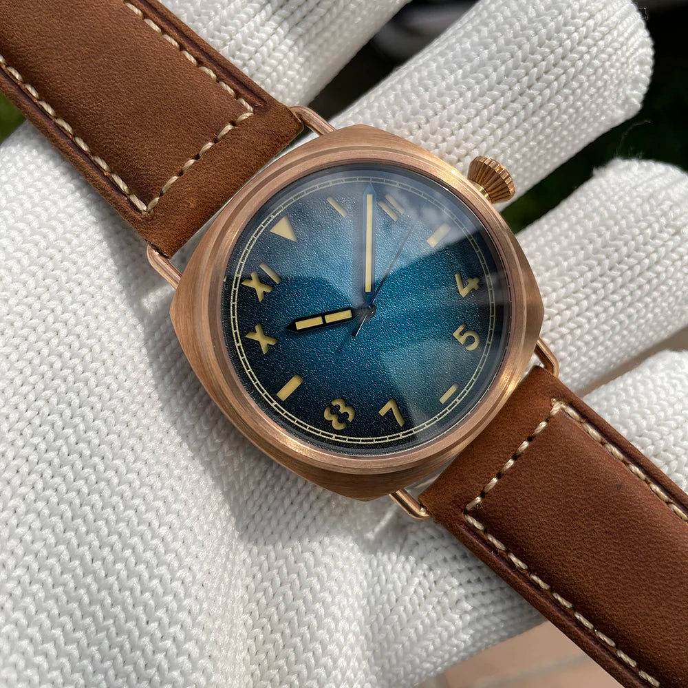 STEELFLIER Official SF760S Luxury Bronze Mechanical Watch NH35 Movement Sapphire Crystal Swiss Luminous 20Bar Waterproof Wristwatch