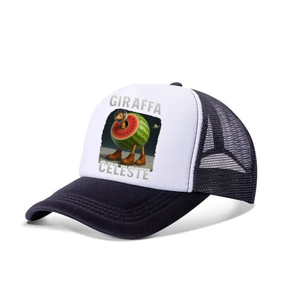 Italian Brainrot Baseball Caps Funny Anime Print Tung Tungtung Sahur Hats Summer Adjustable Fmaliy Headdress Cap Birthday Gifts