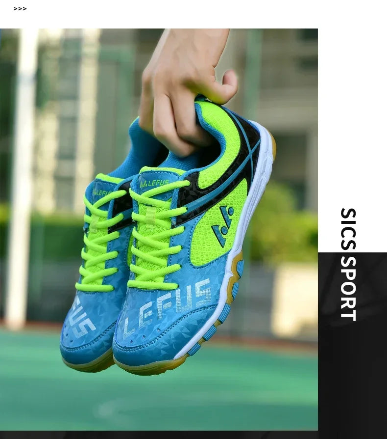Men's Professional Table Tennis Shoes Couple Badminton Shoes Competition Tennis Training Sneakers Men's Sports Shoes Zapatillas