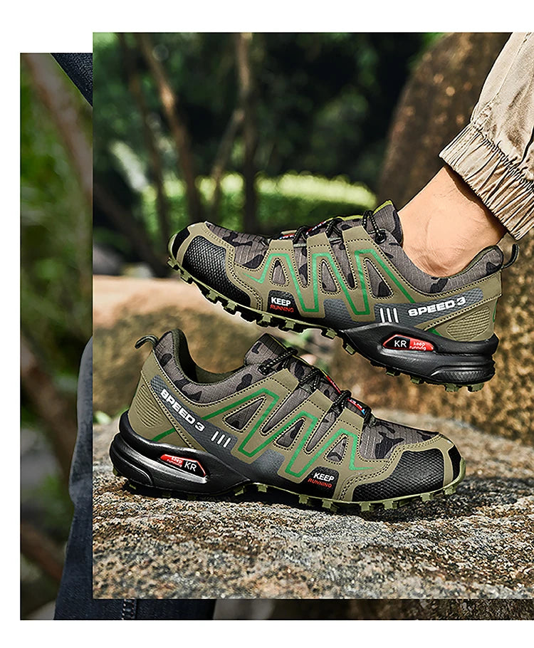 Men's High Quality Hiking Shoes Outdoor Trainers Climbing Shoes Women's Trekking Sneakers Anti-slip Tactical Sneaker