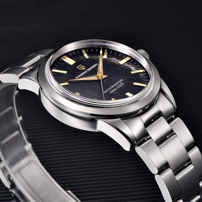 PAGANI DESIGN 40MM Men Quartz Watches Japan TMI VH31 Luxury Business Sapphire 316L Stainless Steel 100M Waterproof Watch For Men