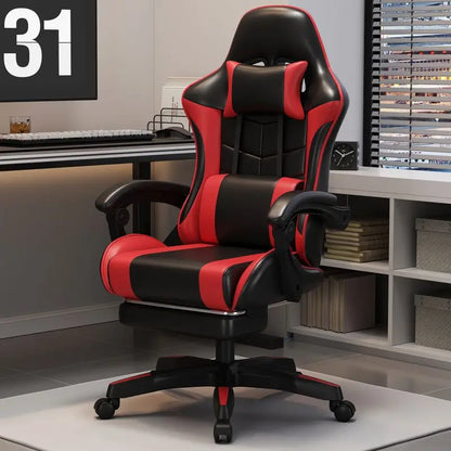 Ergonomická herná stolička do domácej kancelárie na dlhé hodiny, pre streamerov, nastaviteľná, polohovateľná, ľahká a odolná