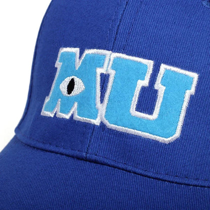 1/3/5/9PCS/Set Monster University Monster Power Company Sullivan Furry Big-eye School Emblem MU Single-eyed Baseball Cap Casual