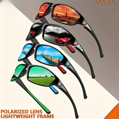 Ochelari de soare polarizați clasici pentru bărbați și femei, design de marcă, pentru șofat, cu ramă pătrată, ochelari de soare pentru bărbați, ochelari de protecție UV400, Gafas De Sol