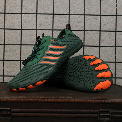 Sapatos Aquáticos Unissexo de Secagem Rápida para Homem e Mulher, Coloridos, para Praia, Natação, Surf e Beira-Mar, Ténis Aquáticos para Casal, Descalços, para Caminhada em Riachos