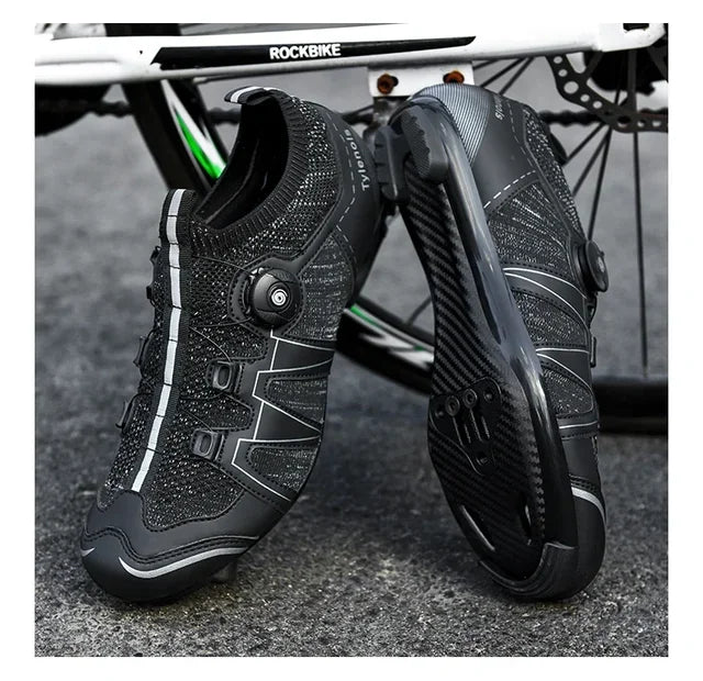 Professional Men's Road Cycling Shoes Breathable Women's MTB Bike Shoes Racing Speed Sneakers Mountain Bicycle Footwear for Shimano