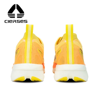 CIERSES MFXZG carbon plate marathon running racing shoes professional package support shock absorber ultra-light sports shoes