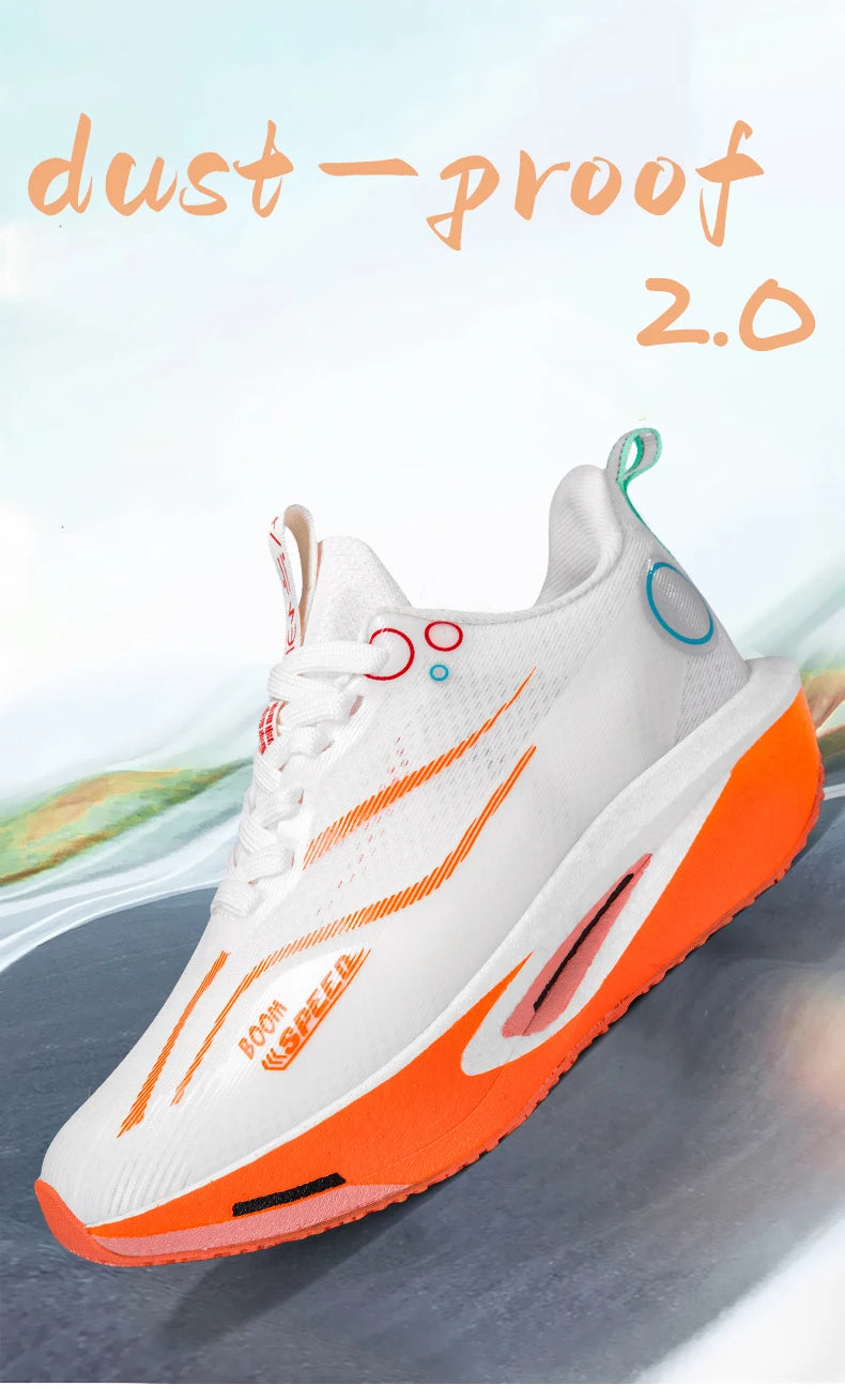Zapatillas de running con placa de carbono para hombre y mujer, profesionales para maratón, competición y entrenamiento en carretera, transpirables y ligeras
