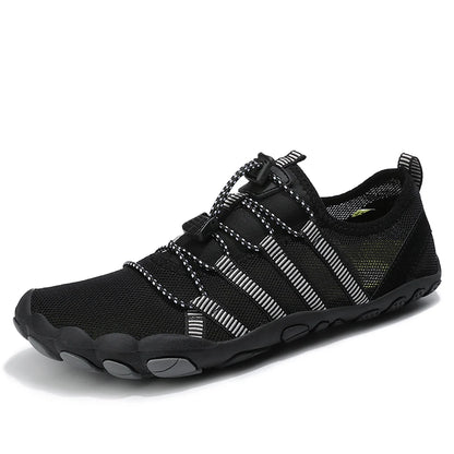 Green Water Shoes For Men Aqua Upstream Shoes New Breathable Mesh Beach Sandals Summer Sport Shoes Women Swimming Shoes Slippers