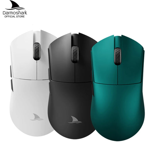 Darmoshark M3 V2 Gaming Mouse Wireless Tri-Mode 8K, PAW3395 Sensor, 26K DPI Ultra-Light Gaming Mouse for PC & Laptop
