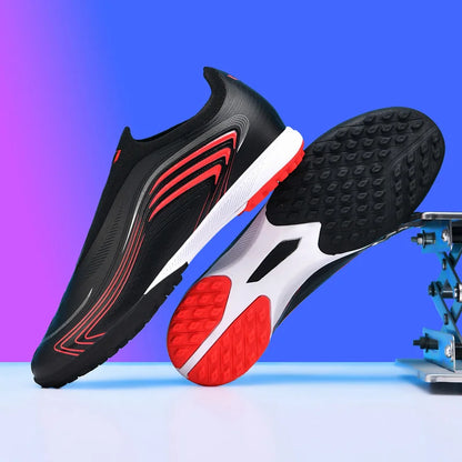 Nouvelles chaussures de football pour hommes TF/FG, chaussures de football professionnelles de haute qualité, chaussures de futsal unisexes pour femmes, vente chaude, crampons ultralégers, baskets.