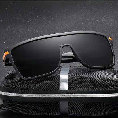 Ochelari de soare de modă pătrați supradimensionați, cu lentile monolitice UV400, pentru condus, vacanță și uz zilnic, unisex, stil retro, clasici și eleganți