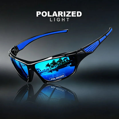 Fashion Sports Sunglasses Polarized UV Protection Personalized Glasses Round Frame Metal Men's And Women's UV400 Eyewear