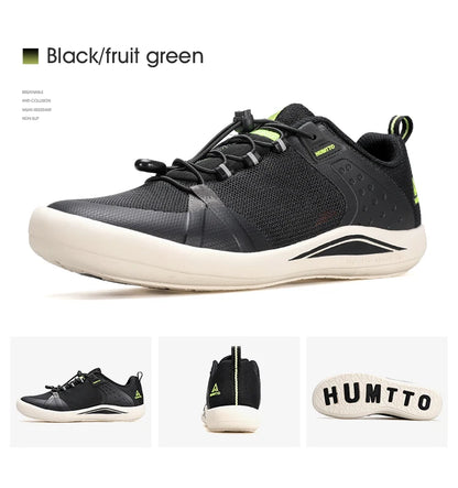 HUMTTO Breathable Walking Shoes for Men Luxury Casual Men's Sneakers Designer Sports Jogging Running Trainers Summer Man Sneaker