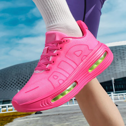 New Men's Sports Running Shoes, Casual Marathon, Breathable Lightweight, Women's Comfortable Athletic Non-Slip Walking Sneakers