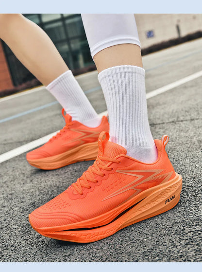 Running Shoes Carbon Plate Specialty Marathon Men's Sports Breathable Lightweight Women's Comfortable Athletic Non-slip Sneakers