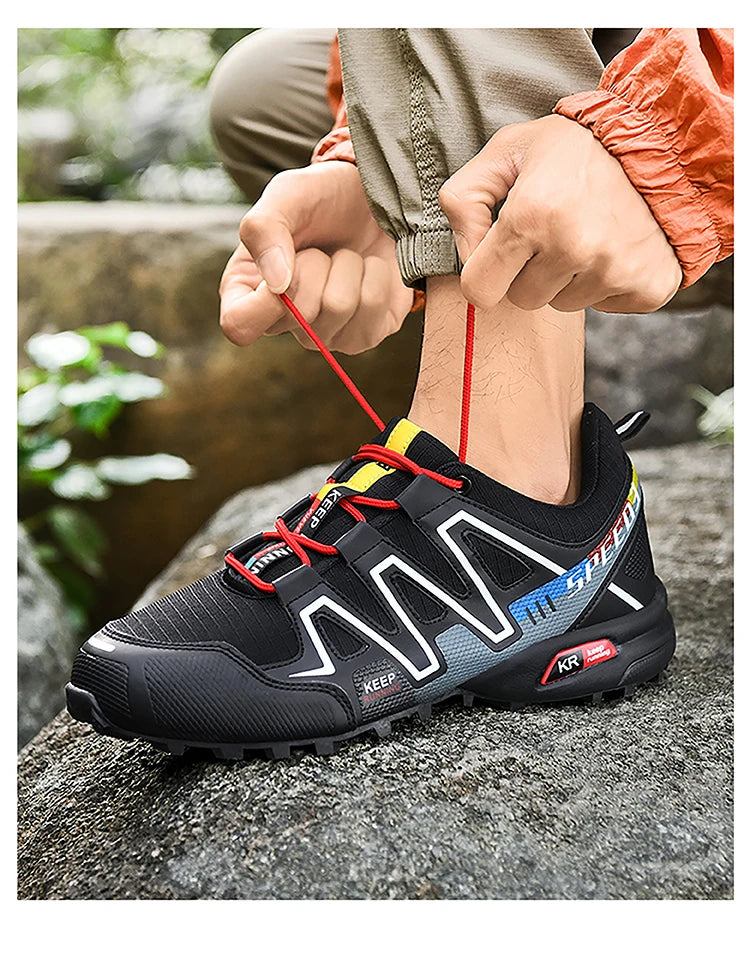 Men's High Quality Hiking Shoes Outdoor Trainers Climbing Shoes Women's Trekking Sneakers Anti-slip Tactical Sneaker