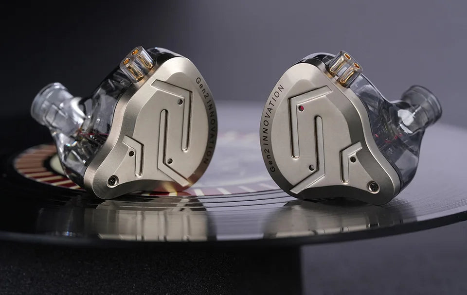 Cuffie cablate in-ear KZ ZSN Pro 2 Hybrid – Auricolari 1BA+1DD HiFi con bassi, cancellazione del rumore e microfono