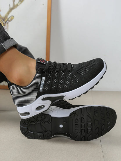 Men's shoes Fashion Super Breathable Lace-Up Running Shoes - Non-slip, durable and pillow comfort - Men's Fashion Sneakers