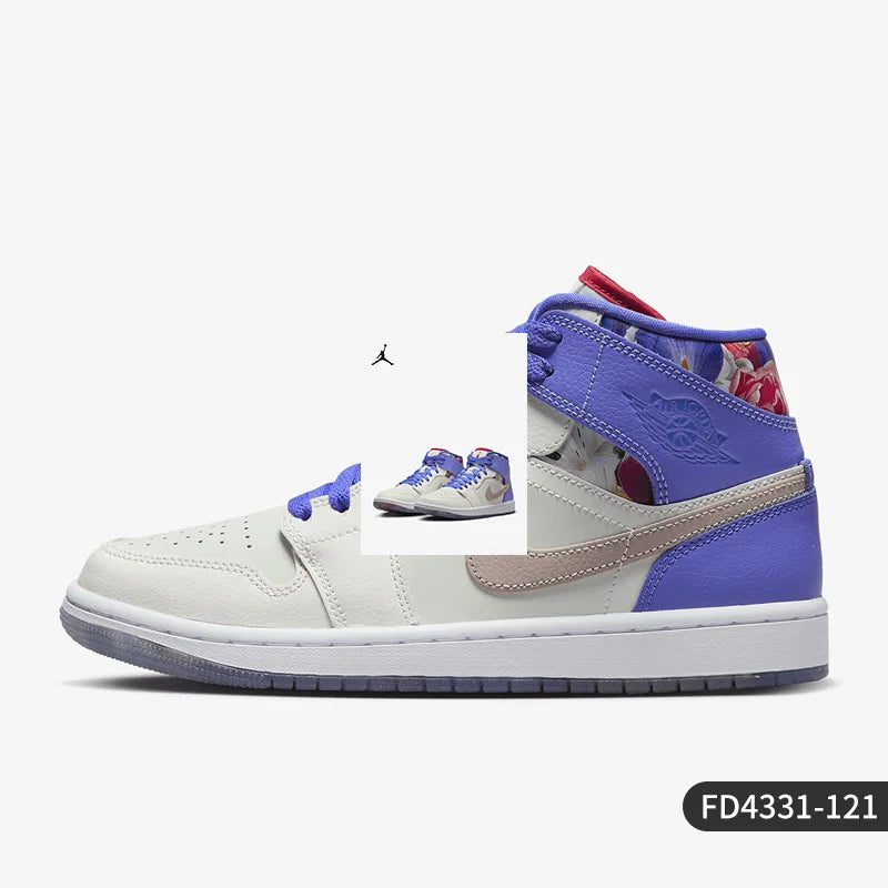 Nike Genuine Air Jordan 1 Mid SE Women's Skate Shoes FD4331-121