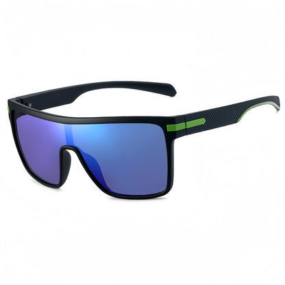 Ochelari de soare de modă pătrați supradimensionați, cu lentile monolitice UV400, pentru condus, vacanță și uz zilnic, unisex, stil retro, clasici și eleganți