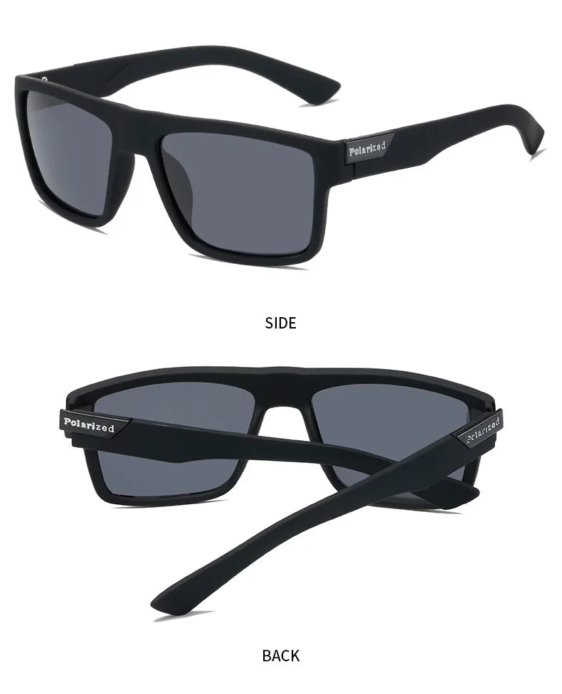 2022 Luxury Polarized Sunglasses Men Women Fashion Square Male Sun Glasses Vintage Driving Fishing Eyeglasses Sport Shades UV400