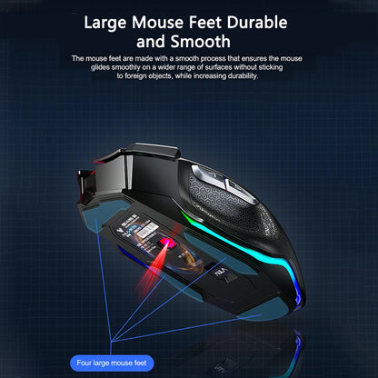 AULA SC550 gamingmus 2.4G trådlös makromus RGB-bakgrundsbelysning ergonomisk design e-sportmus PC-tillbehör