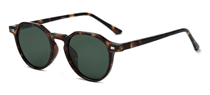 Ochelari de soare de modă Peekaboo TR90, UV400, pentru femei, verzi și maro, polarizați, pentru bărbați și femei, din acetat, unisex, stil de vară