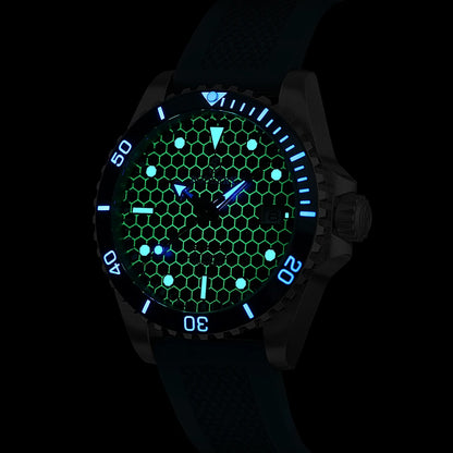 Boderry Bronze Watch Seaturtle Titanium Diver Luxury Wristwatch Automatic Mechanical Wristwatch Sport 200M Waterproof Luminous