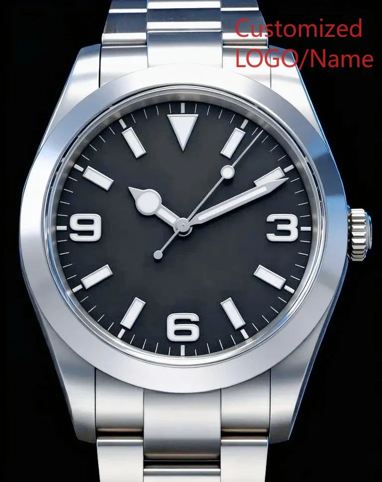 A989 Store Customized Watch Men's Women Automatic Mechanical Watch 36mm 40mm 904L Stainless Steel Black Blue