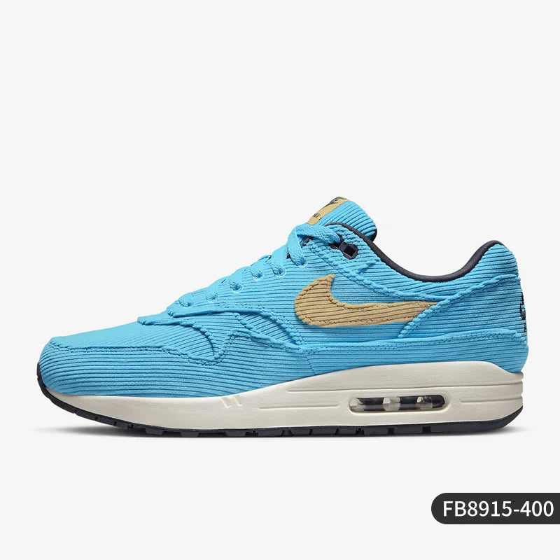 Nike Official Genuine Air Max 1 Low-Top Air Cushion Men's and Women's Sports Casual Shoes FB8915-400