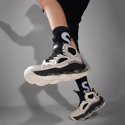 Men's Basketball Shoes Breathable Cushioning Non-Slip Running Gym Training Athletic Sneakers for Women