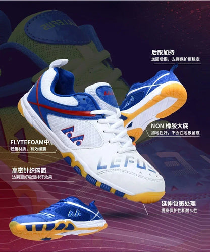 Men's Professional Table Tennis Shoes Couple Badminton Shoes Competition Tennis Training Sneakers Men's Sports Shoes Zapatillas