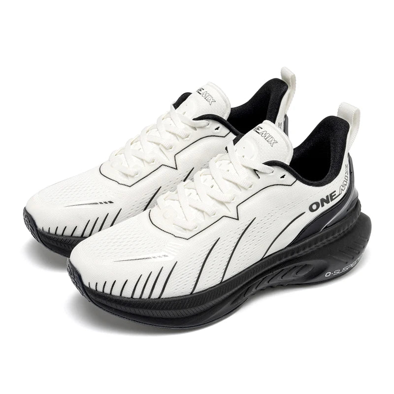 Zapatillas de running ONEMIX con nueva amortiguación para hombre, aptas para corredores de peso elevado, deportivas con cordones para mujer, antideslizantes, de exterior, zapatillas atléticas masculinas