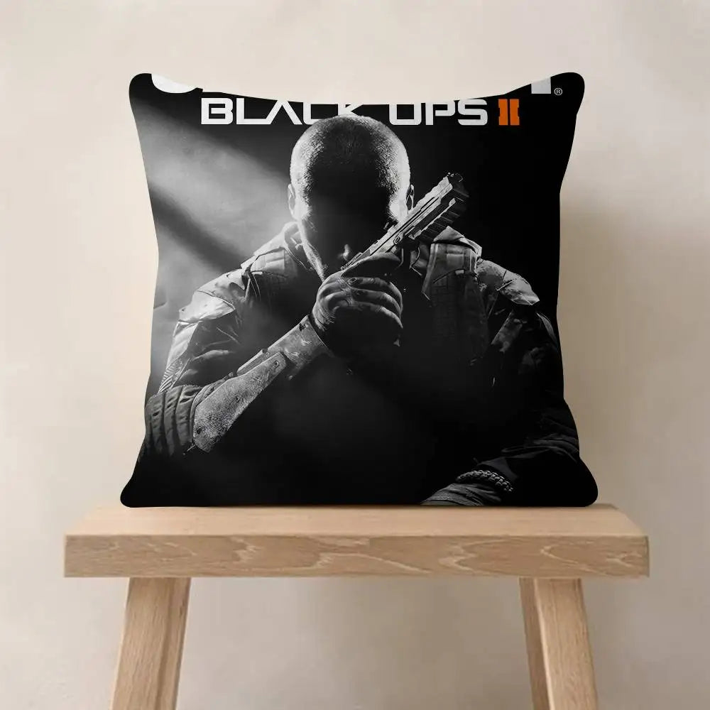 Classic Game C-Call Of D-Duty Personalized Picture Text Home Decorative Pillows Household Gifts 45x45cm