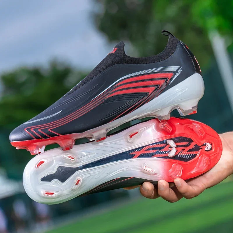 Nouvelles chaussures de football pour hommes, baskets d'entraînement de haute qualité, chaussures de soccer, crampons pour terrain en herbe, futsal, matchs en salle, antidérapantes, best-seller, pour l'extérieur