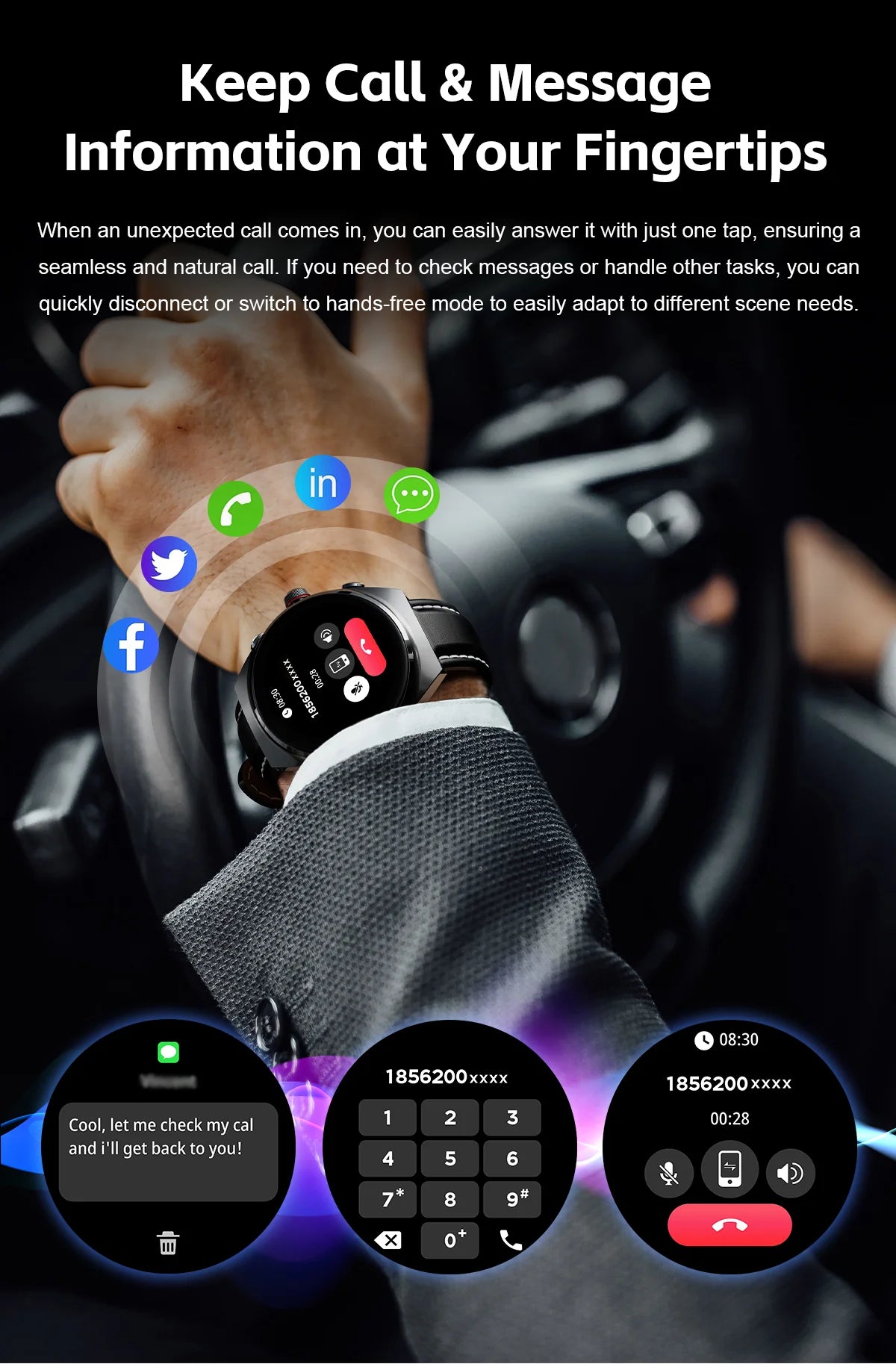 2026 New Smart Watch 2 in 1 With Earphone Smartwatch Bluetooth Call Men Watch Track Heart Rate Monitor Play Music SmartWatch
