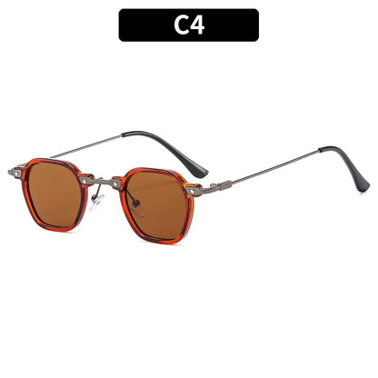 Ochelari de soare mici, pătrați, pentru călărie și condus, pentru femei și bărbați, de marcă, de designer, cu ramă metalică, ochelari de soare, Oculos De Sol, UV400