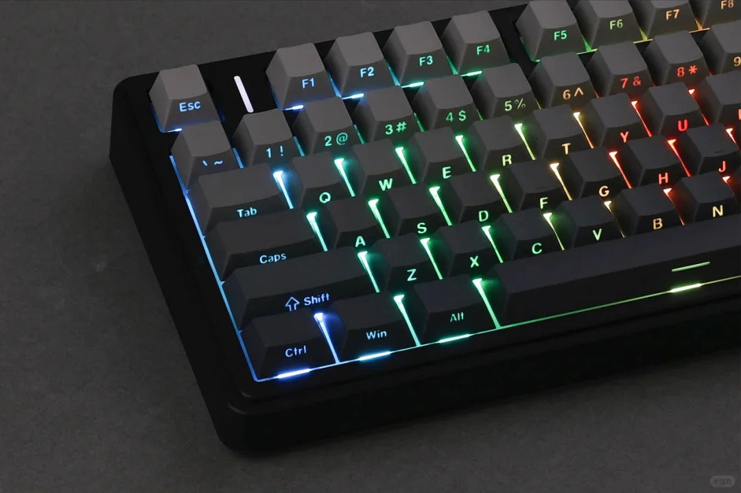 AULA F75Pro Wireless Gaming Mechanical Keyboard 75% Customized RGB Layout Gasket Mounted Side-engraving PBT Keycaps