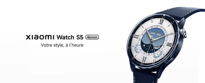 [Official] Xiaomi Watch S5 46mm | 1.48" AMOLED display with ultra-thin frames, enhanced five-system dual-band GNSS, up to 21 days of ultra-long battery life, exquisite design with a top-grade stainless steel frame