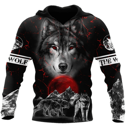 Wolf Printed Hoodies Men 3D Hoodies Brand Sweatshirts Jackets Quality Pullover Fashion Tracksuits Animal Streetwear Out