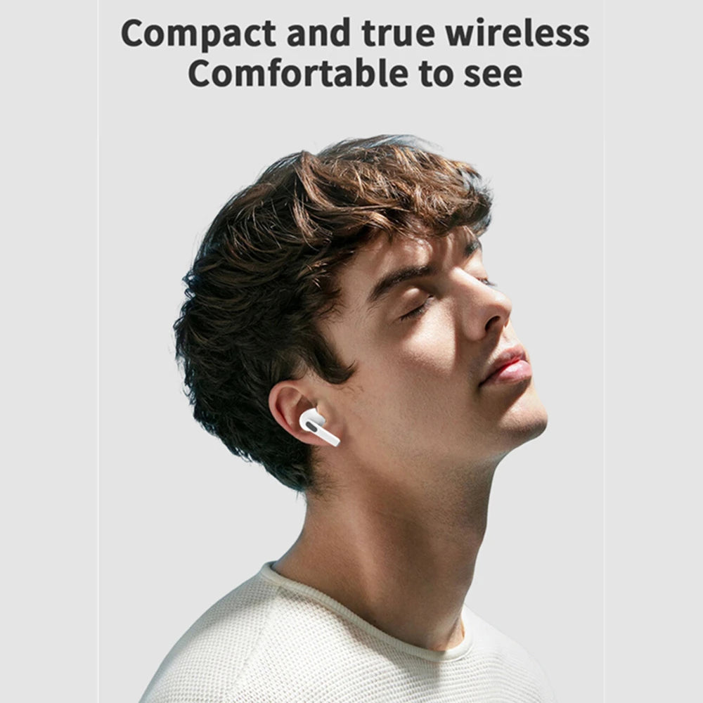 UEESFIT A6 TWS Wireless Bluetooth Earphone Headphones Touch Control Earbuds IPX5 Waterproof Sports HIFI Sound Headset with Mic